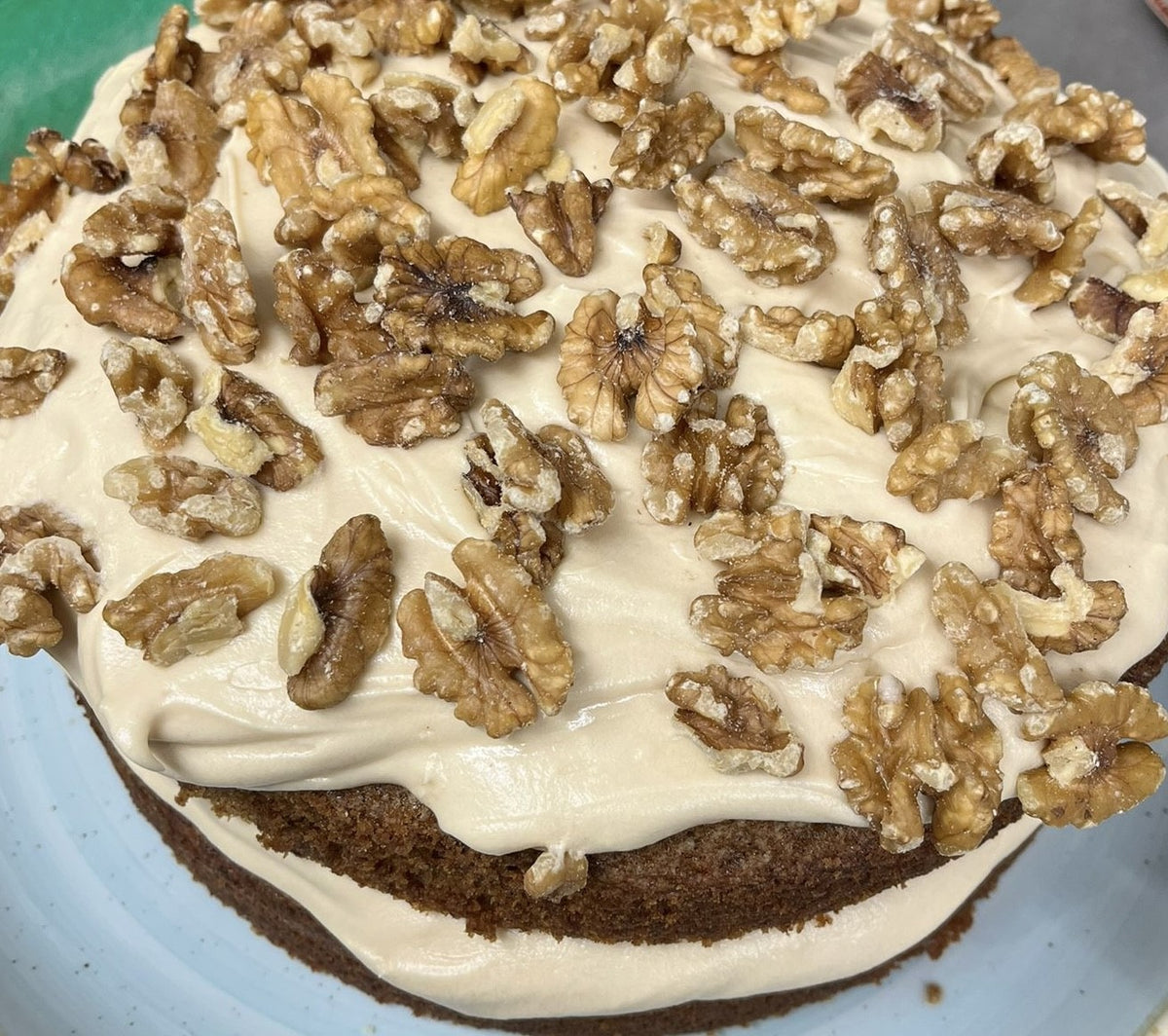 Coffee & Walnut Cake The Emporium Yeovil