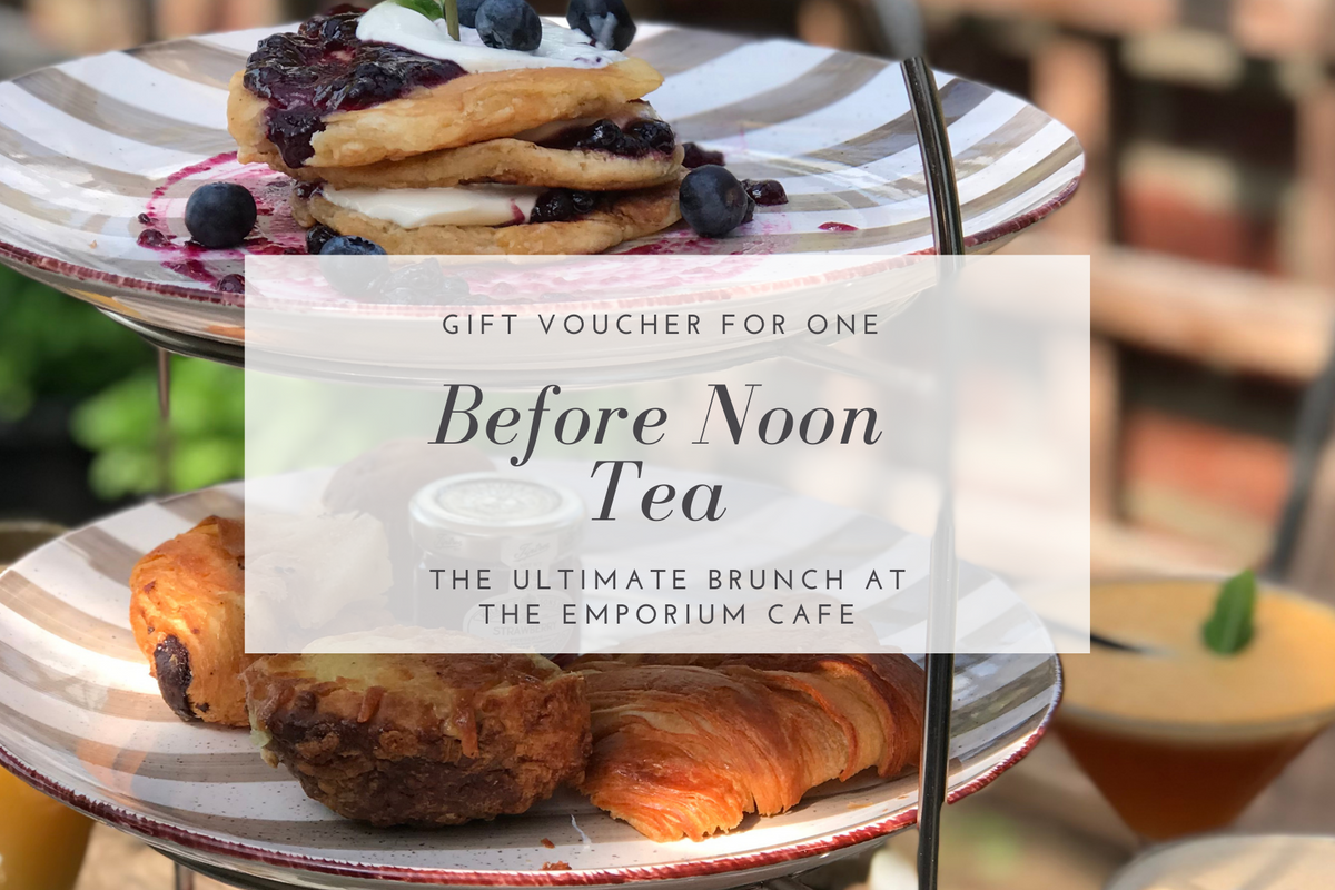 Before Noon Tea Gift Voucher for One The Emporium Yeovil