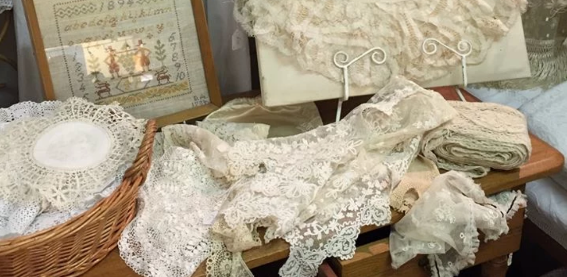 Vintage Fabrics and Lace